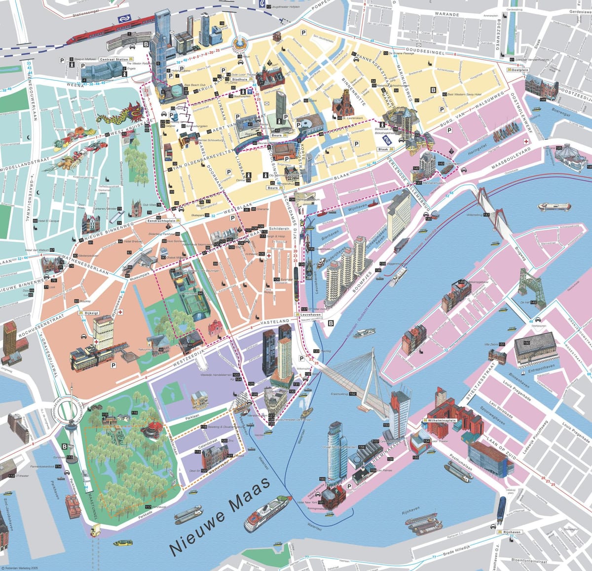 Rotterdam op die kaart
